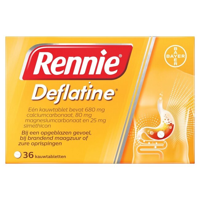 Deflatine 36 Tablets