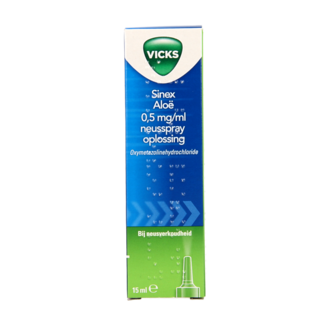 Vicks Sinex aloe nasal spray 15 Millilitres