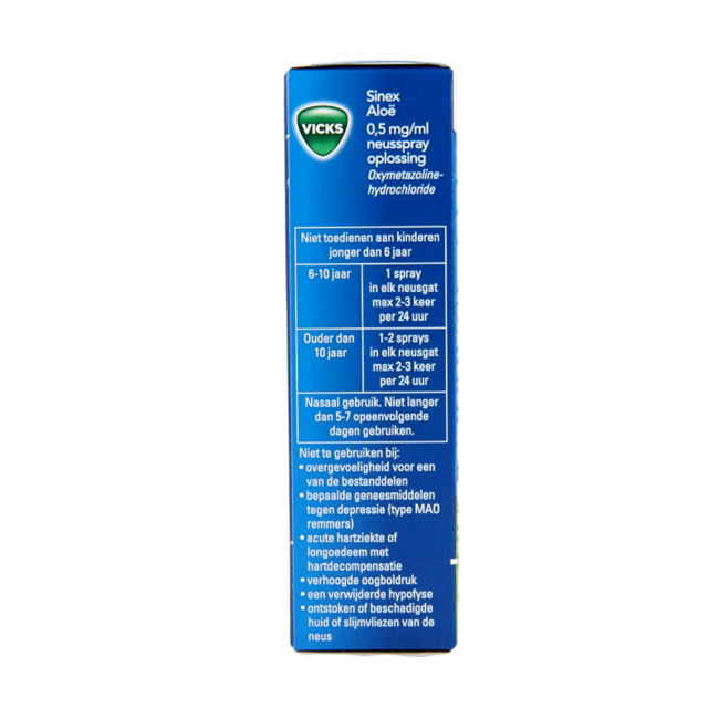 Vicks Sinex Aloe pulverizador nasal 15 ml