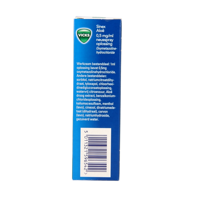 Sinex aloe neusspray 15 mililitros