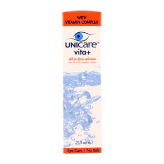 Unicare Unicare Vita+ Alles-in-einem-All-in-One-Weichlinsenflüssigkeit 240 Milliliter