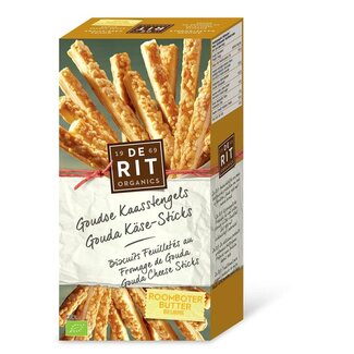 De Rit De Rit organic Gouda cheese sticks 100 Gram