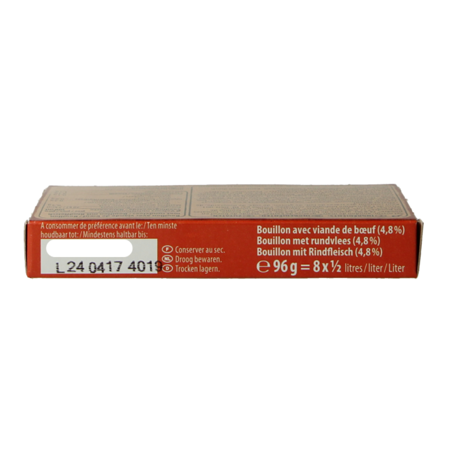 Natur Compagnie Bouillon de bœuf bio en cubes 8 Pièces