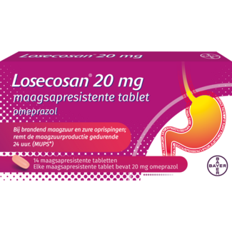 Losecosan Losecosan 20mg 14 Tablets