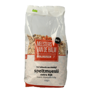 De Halm Muesli de espelta extra rico bio 575 gramos