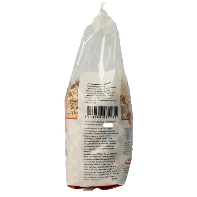 Muesli de espelta extra rico bio 575 gramos