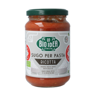 Bioidea Salsa para pasta con ricotta ecológica 340 g