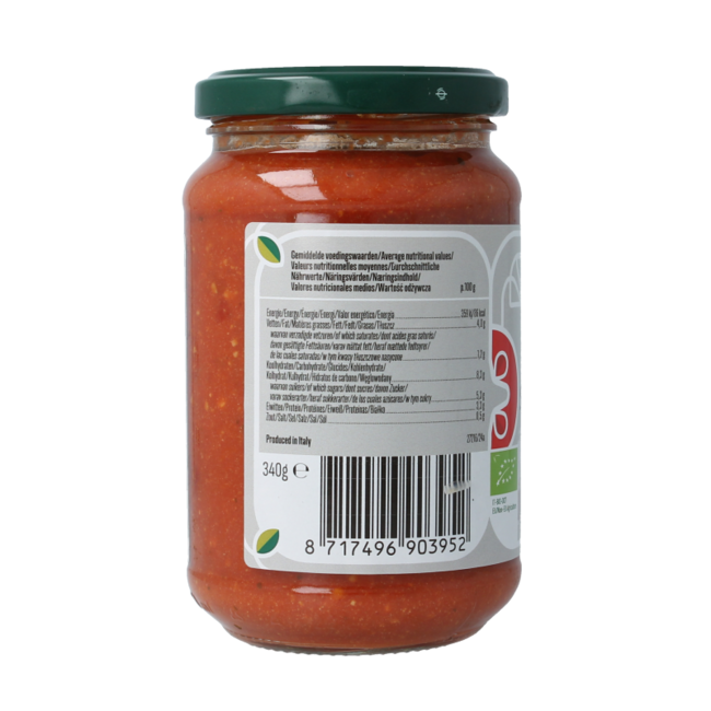 Sugo per Pasta Ricotta Biologico 340 Grammi