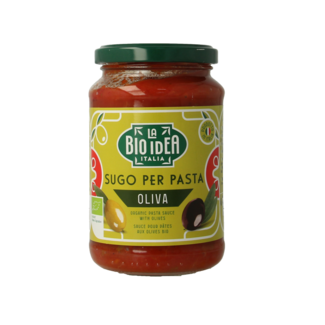 Bioidea Bioidea Salsa para pasta con aceitunas ecológica 340 g