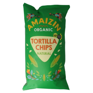 Amaizin Chips de maíz natural bio 250 gramos