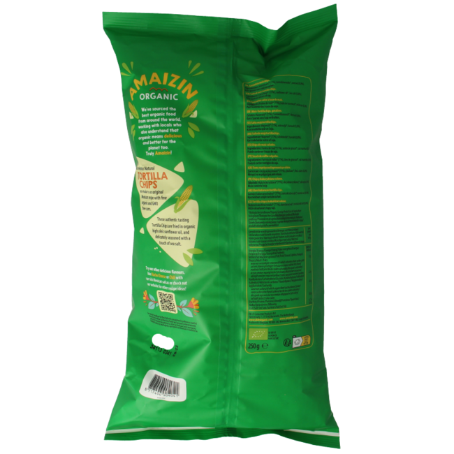 Chips de maíz natural bio 250 gramos