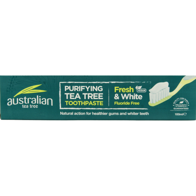 Australische Teebaumöl-Zahnpasta Fresh & White 100 Milliliter