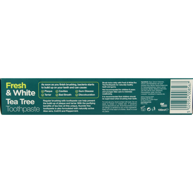 Australian Tea Tree Zahnpasta Fresh & White 100 Milliliter