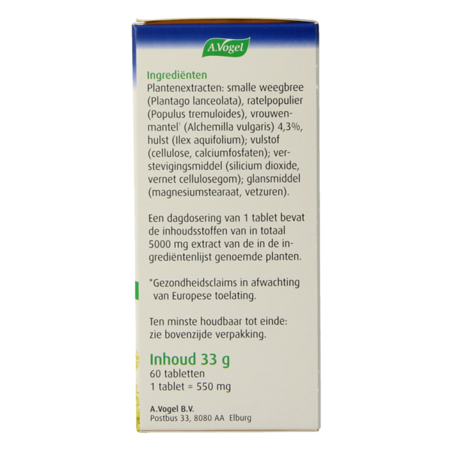 Compresse per le articolazioni Alchemilla 60 Compresse