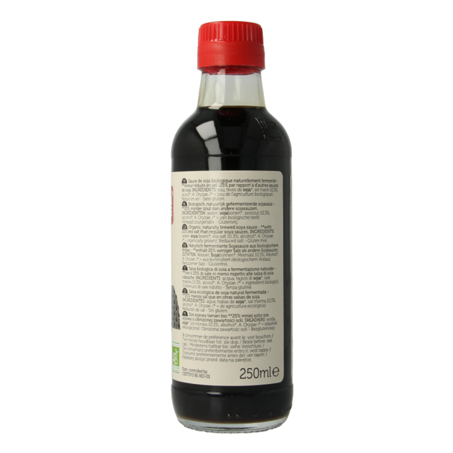 Lima Organic Tamari 25% Less Salt 250ml