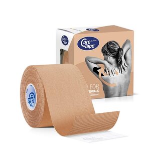 Cure Tape Kinesiotape beige 5 cm × 5 m 1 Stück