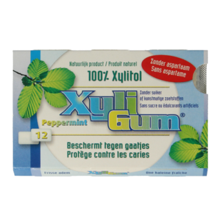 Xyligum Peppermint 12 Stuks
