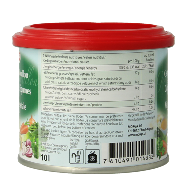Caldo de verduras pastoso 200 Gramos