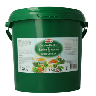 Morga Morga Caldo de verduras pastoso 5 Kilogramos