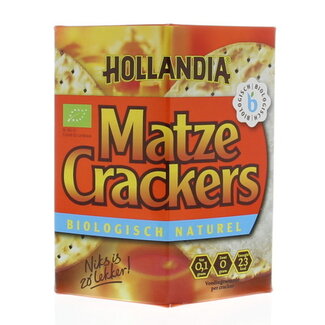 Hollandia Krakersy Matze Hollandia naturalne bio 100 gramów
