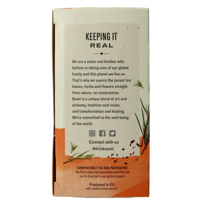 Numi Rooibos Biologico 18 Bustine