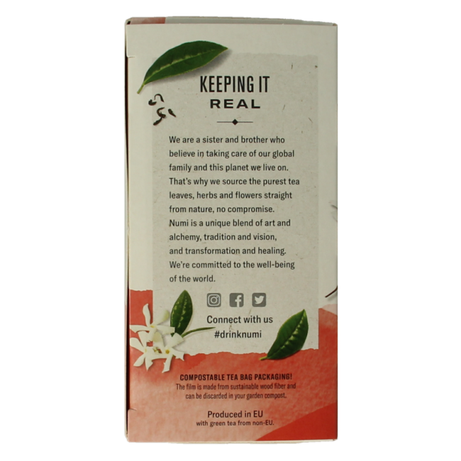 Numi Jasmine green bio 18 Zakjes