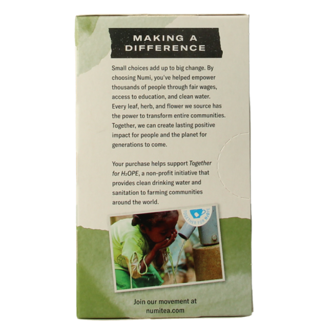 Tè Verde Gunpowder Bio Numi 18 Bustine