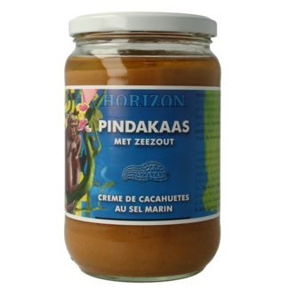 Horizon Mantequilla de cacahuete con sal marina ecológica 650 Gramos