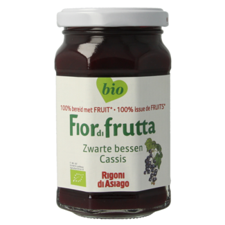Fiordifrutta Mermelada de grosella negra bio 250 gramos