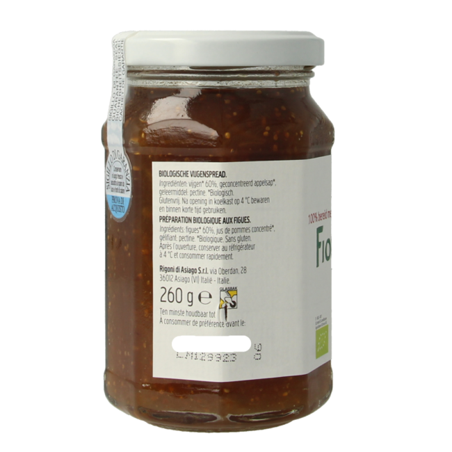 Fiordifrutta Organic Fig Jam 260 Gram