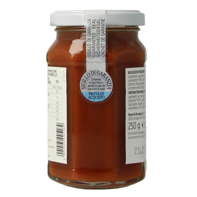 Organic rosehip jam 250 Gram
