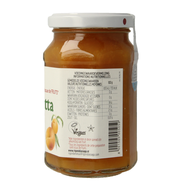Organic Peach Jam 250 Gram