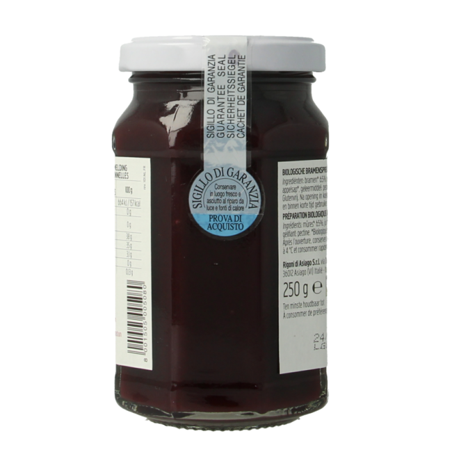 Confiture de mûres bio 250 g