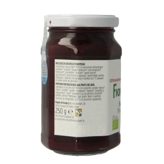 Mermelada de frutos del bosque bio 250 gramos