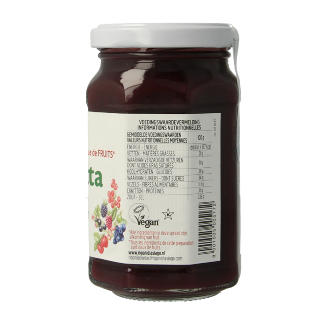 Mermelada de frutos del bosque bio 250 gramos
