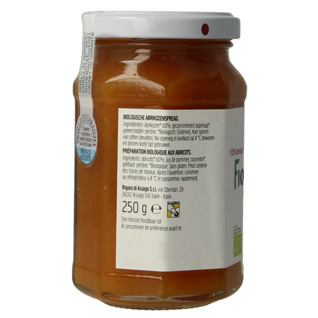 Organic Apricot Jam 250g