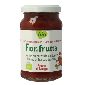 Fiordifrutta Confettura di Fragole Biologica 250 Grammi