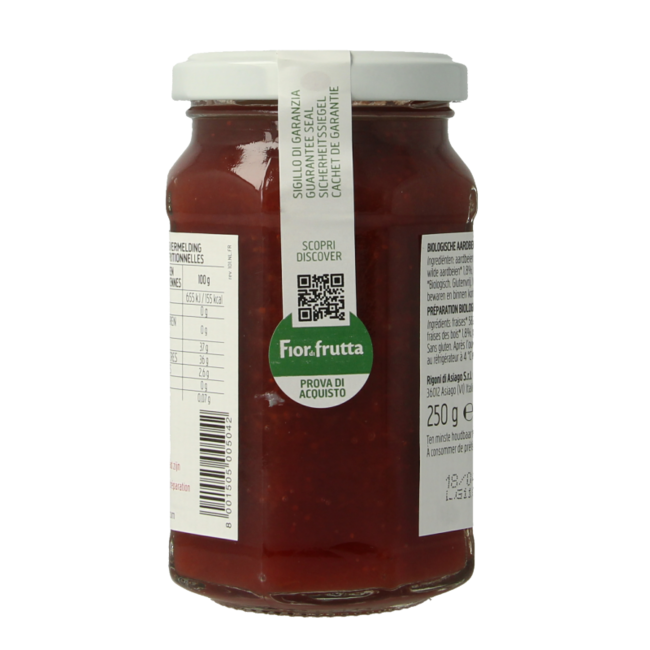Bio-Erdbeerkonfitüre 250 Gramm