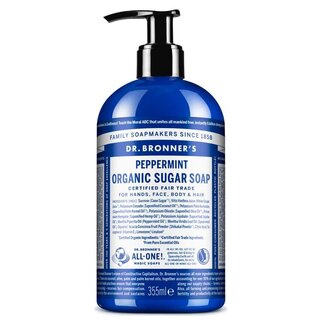 Dr Bronners Jabón de shikakai Dr. Bronner's menta 355 ml