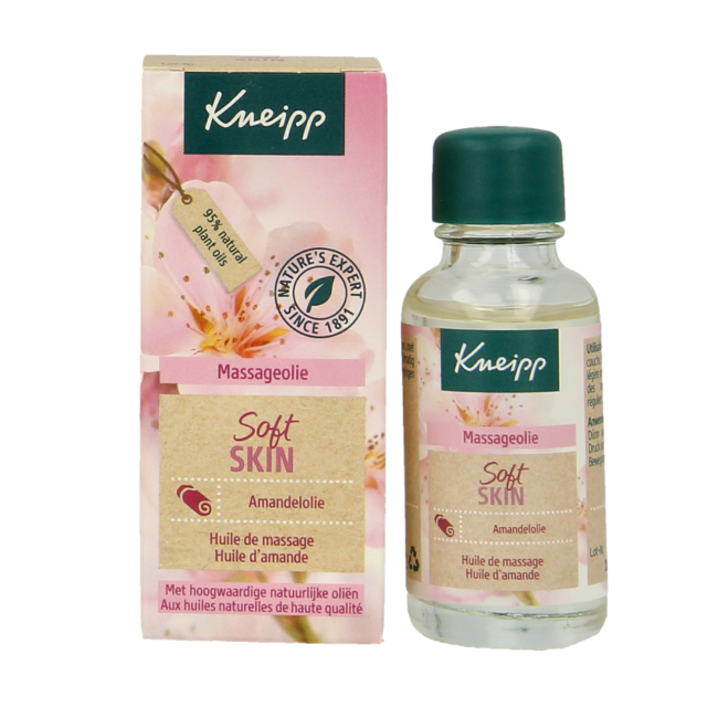 Kneipp Massageolie amandel mini 20 Milliliter