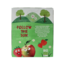 Organic apple/strawberry fruit pouch 4 pieces