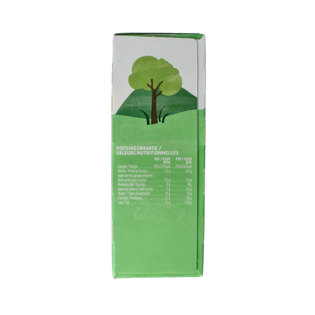 Organic apple/strawberry fruit pouch 4 pieces