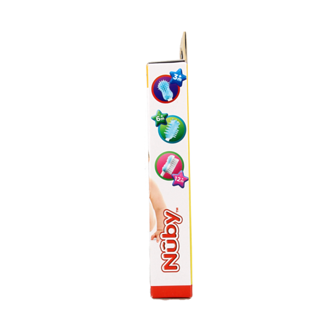 Nuby Zahnbürsten-Set 3 Stück