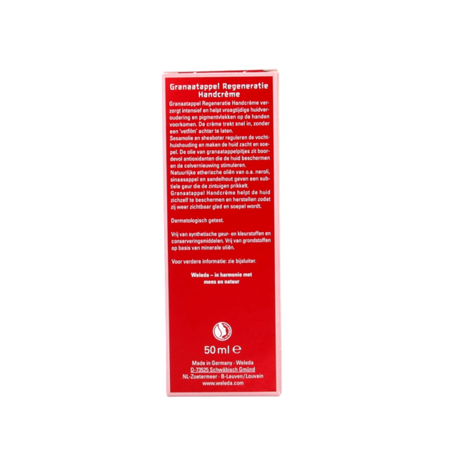 Weleda Pomegranate Regenerating Hand Cream 50 Millilitres