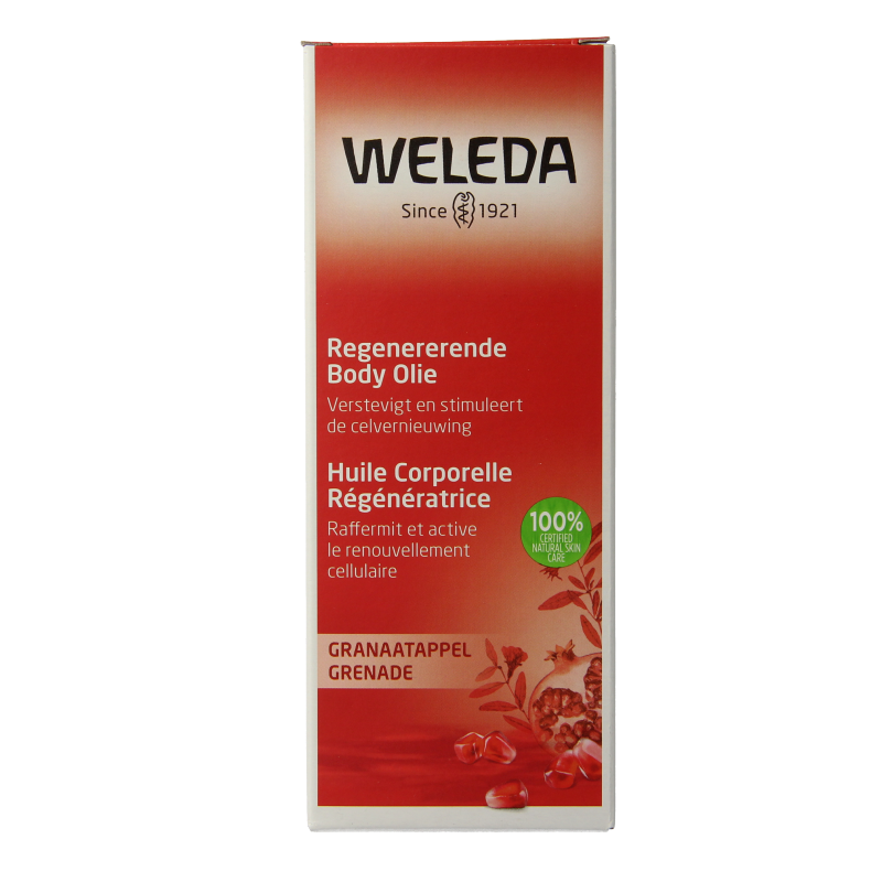 Weleda Aceite corporal regenerador de granada 100 mililitros