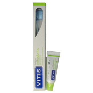 Vitis Orthodontic access brush with sample toothpaste 1 Set