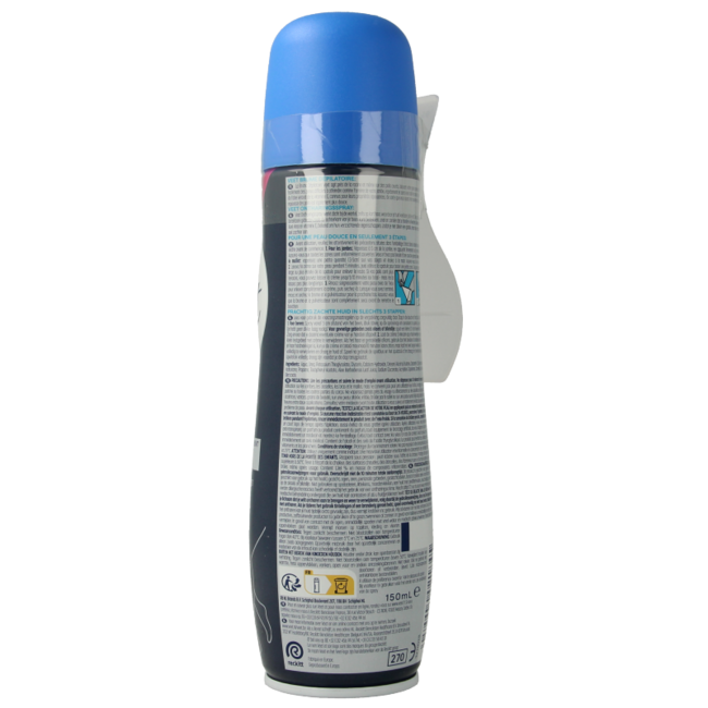 Spray depilatorio piel sensible 150 mililitros
