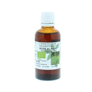 De Cruydhof Cruydhof Trifolium / tintura de trébol rojo bio 50 mililitros