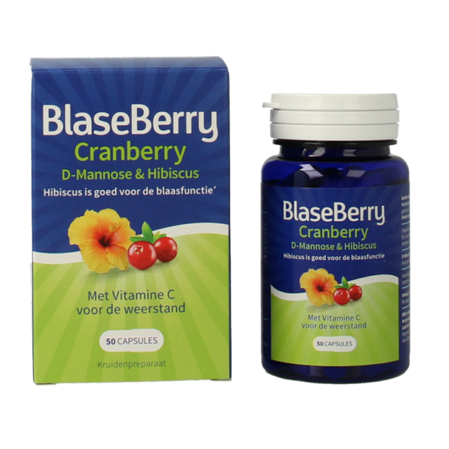 Cranberry D-Mannose & Hibiscus 50 Capsules