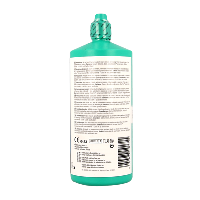 Lens Plus Ocupure solution pour lentilles 360 millilitres